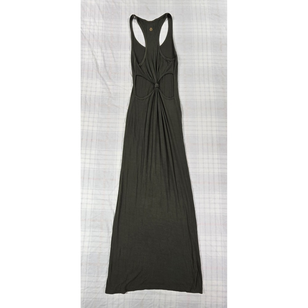 Spiritual Gangster Olive Green Racerback Maxi Dress - Picture 2 of 8